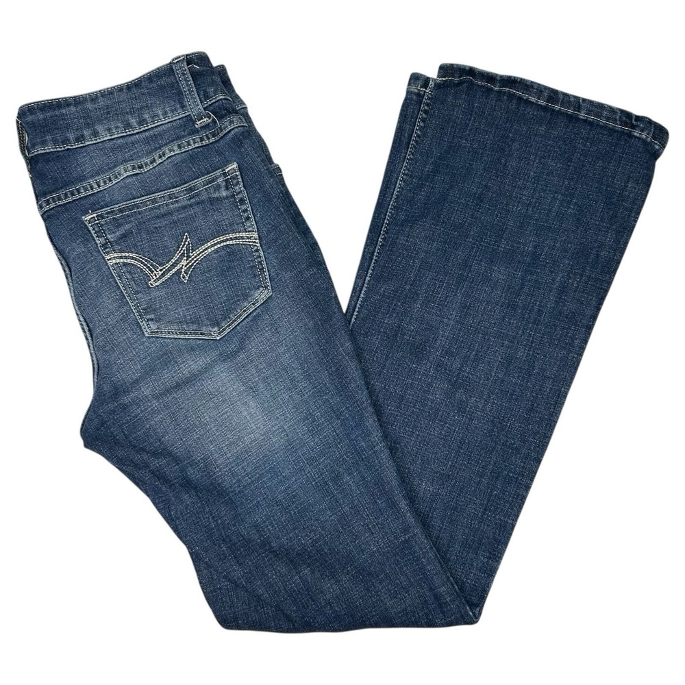 Wrangler Women's Mid-Rise Bootcut Jeans Boot Cut Western‎ Stretch Denim 5 X 32